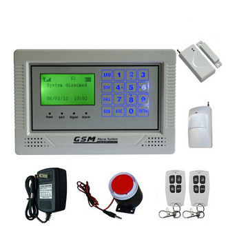 Επίδειξη συναγερμών Systems+Touch Keypad+LCD ασφάλειας GSM